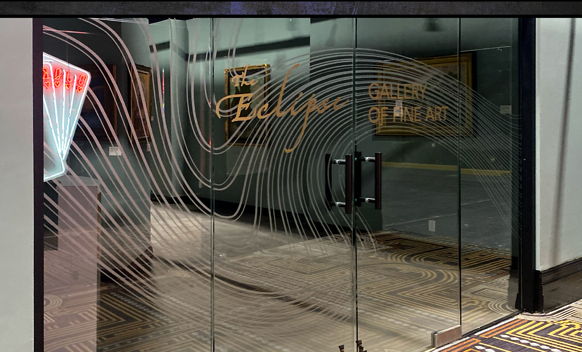 exterior Eclipse Gallery, Set of CSI Vegas Season 3